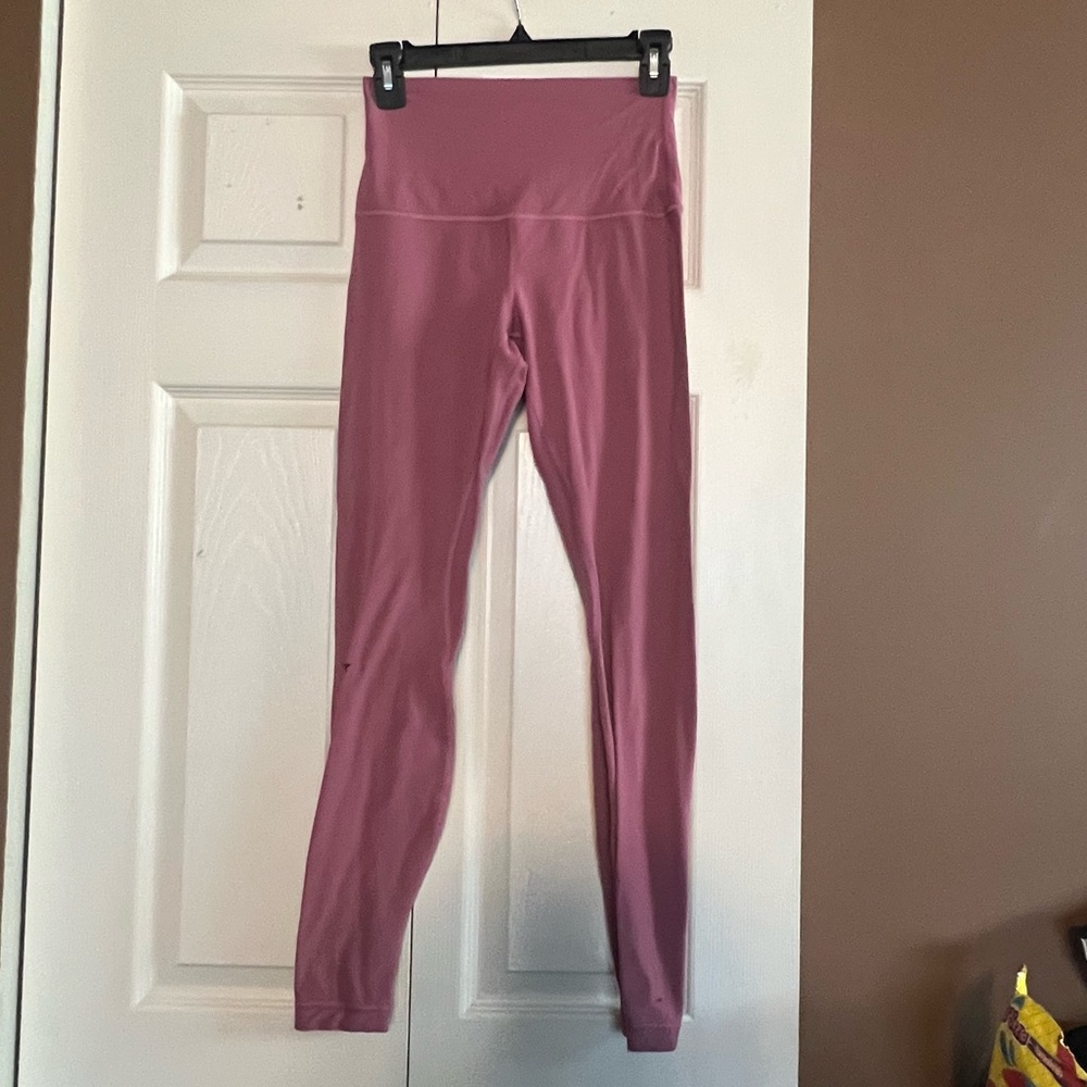 Lululemon Align Super-High Rise Pant 28" Leggings Rose pink size 6 small